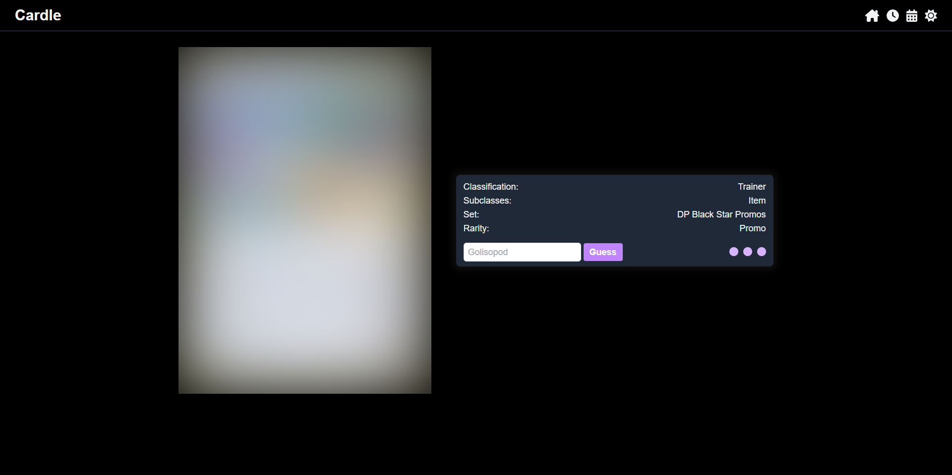 Cardle screenshot