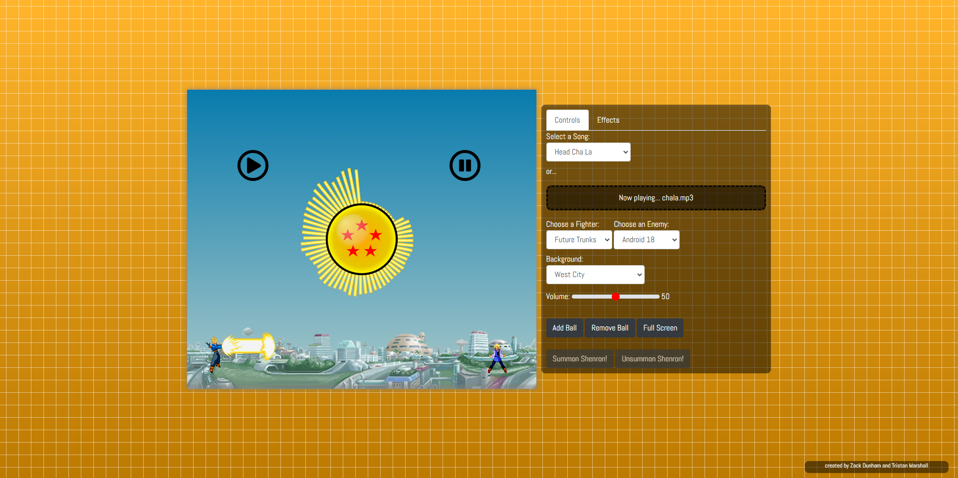Dragon Ball Audio VisualiZer screenshot