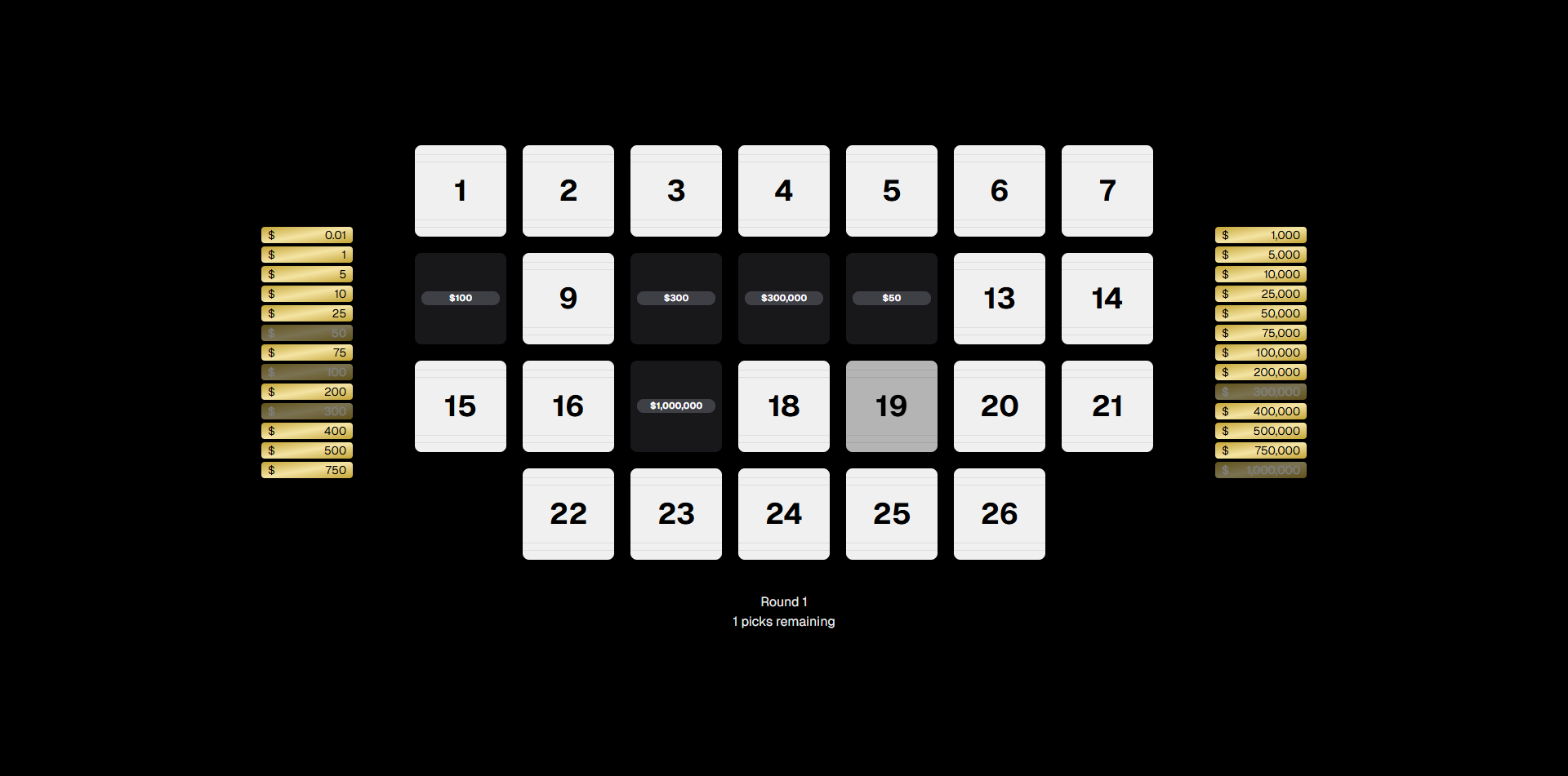 Deal or No Deal screenshot